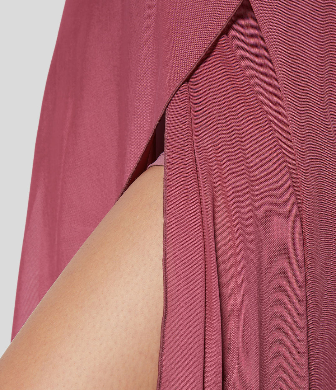 Damen Chiffonrock Mit Hohem Bund