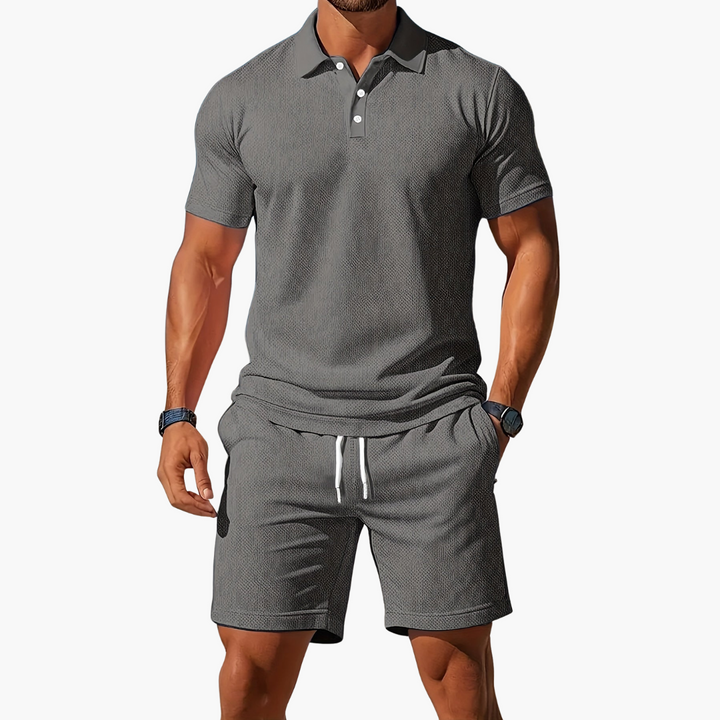 Herren Kurzarm Polo Set