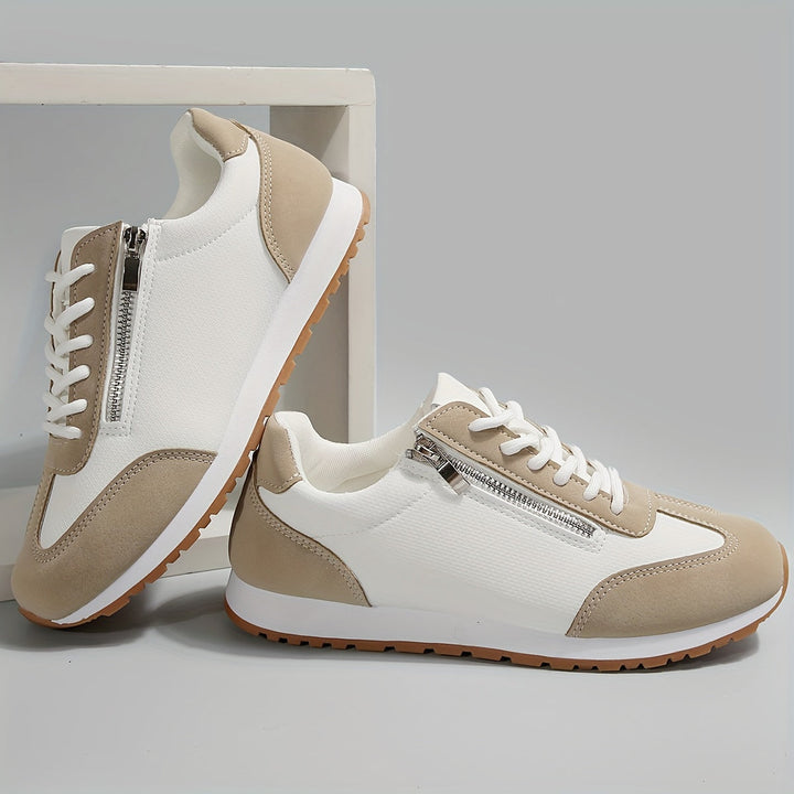 Damen Schnürsneaker Mit Fußstützender Sohle