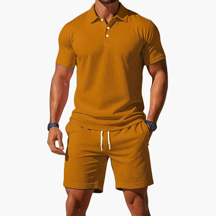Herren Kurzarm Polo Set