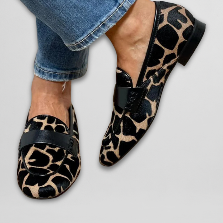Reine | Loafer mit Tierprint