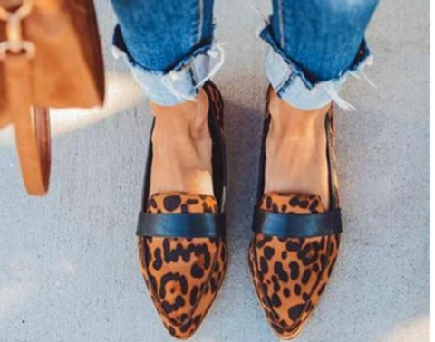 Damen Loafer Aus Samt