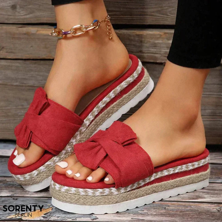 Alyce's Schleife Ortho Sandalen 1