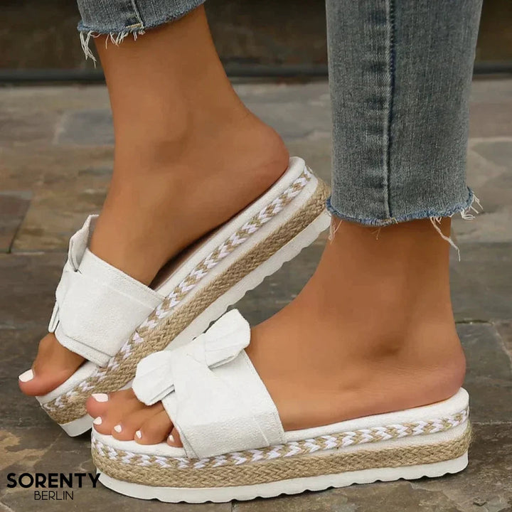 Alyce's Schleife Ortho Sandalen 2