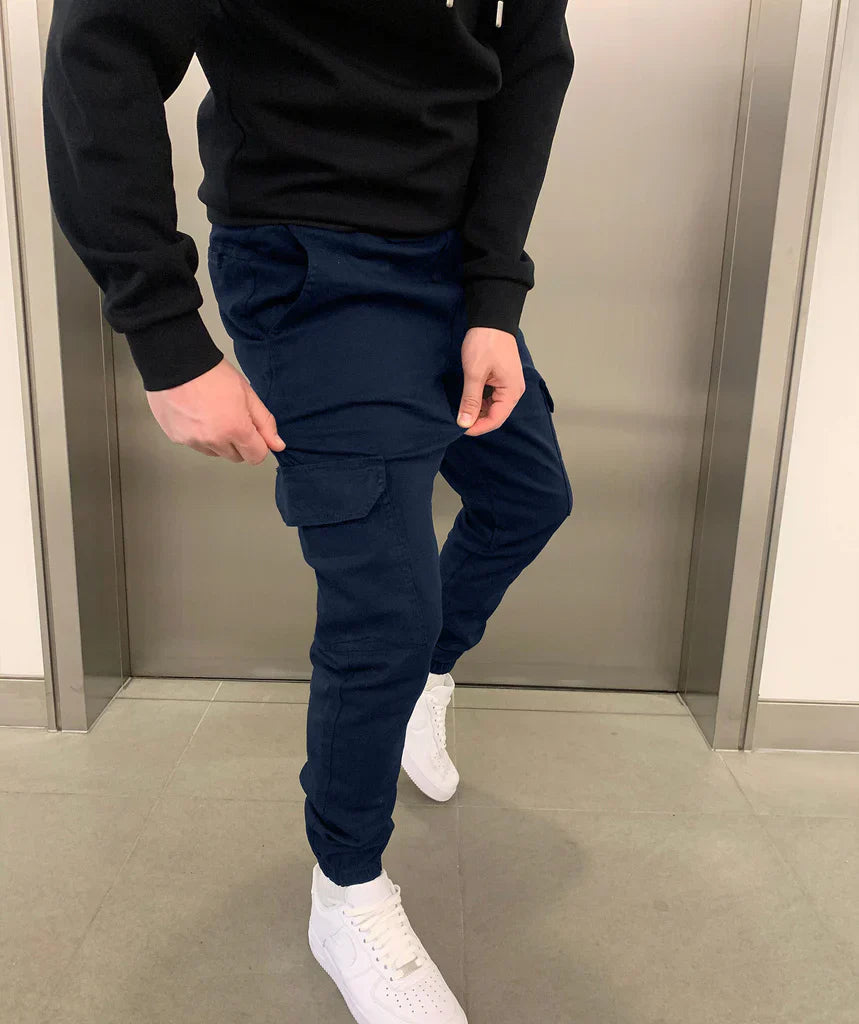 Herren Stretch Cargo Jogger Hose
