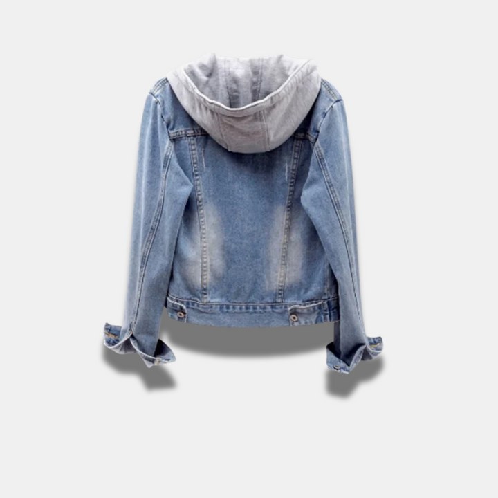 Stylische kurze Jeansjacke für Frauen