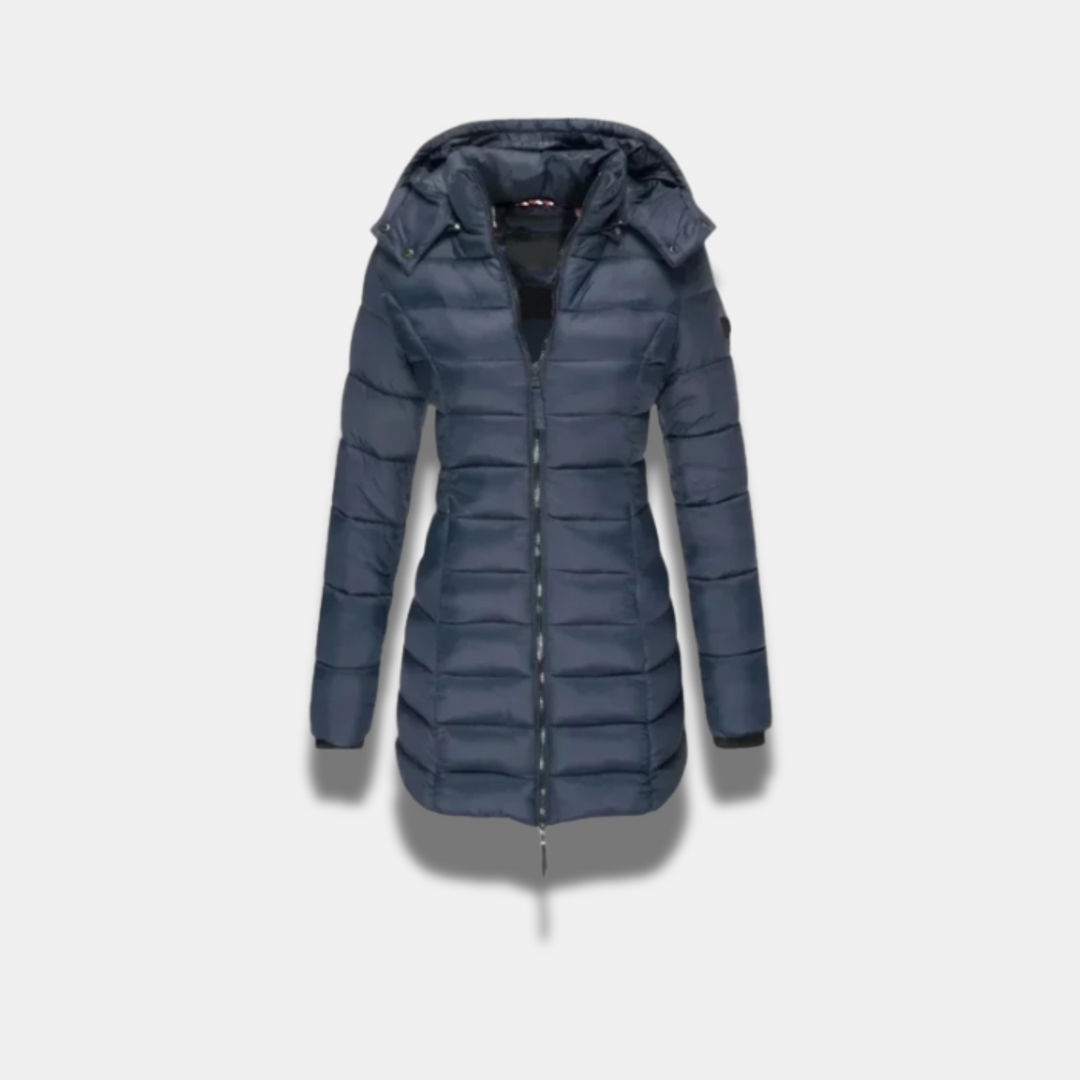 Warme und leichte Winterjacke für Frauen