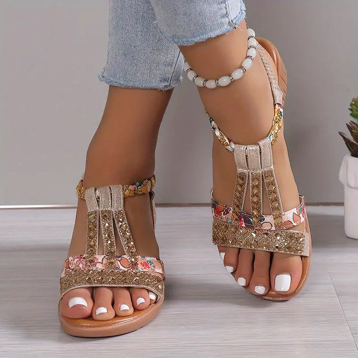 Boho geflochtene Keile 0