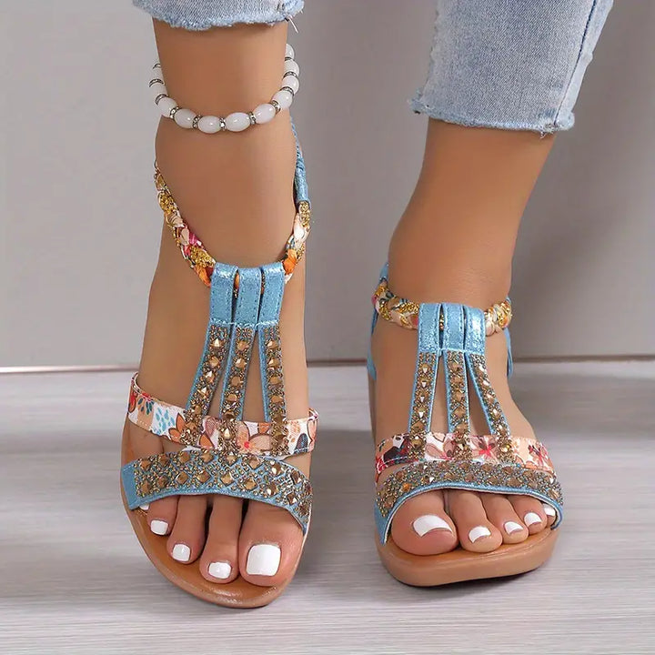 Boho geflochtene Keile 3