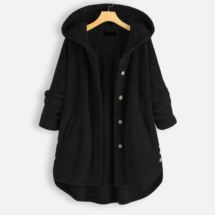 Button Down Jacke mit Kapuze für Damen – Stilvolle Jacke für Kühle Tage 1