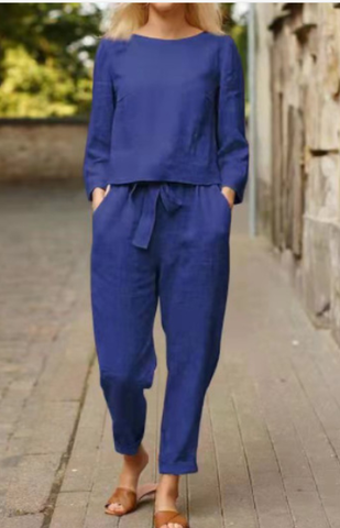 Damen Kurzarm Outfit Set
