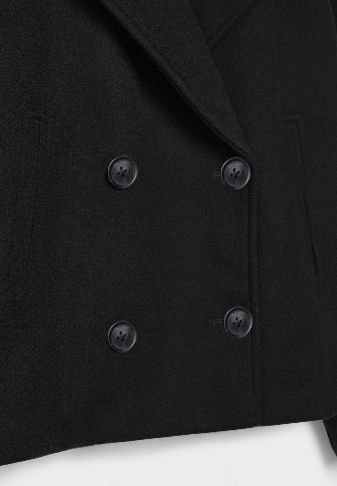 Megan | Elegante kurze Zweireiherjacke aus hochwertiger Wollmischung