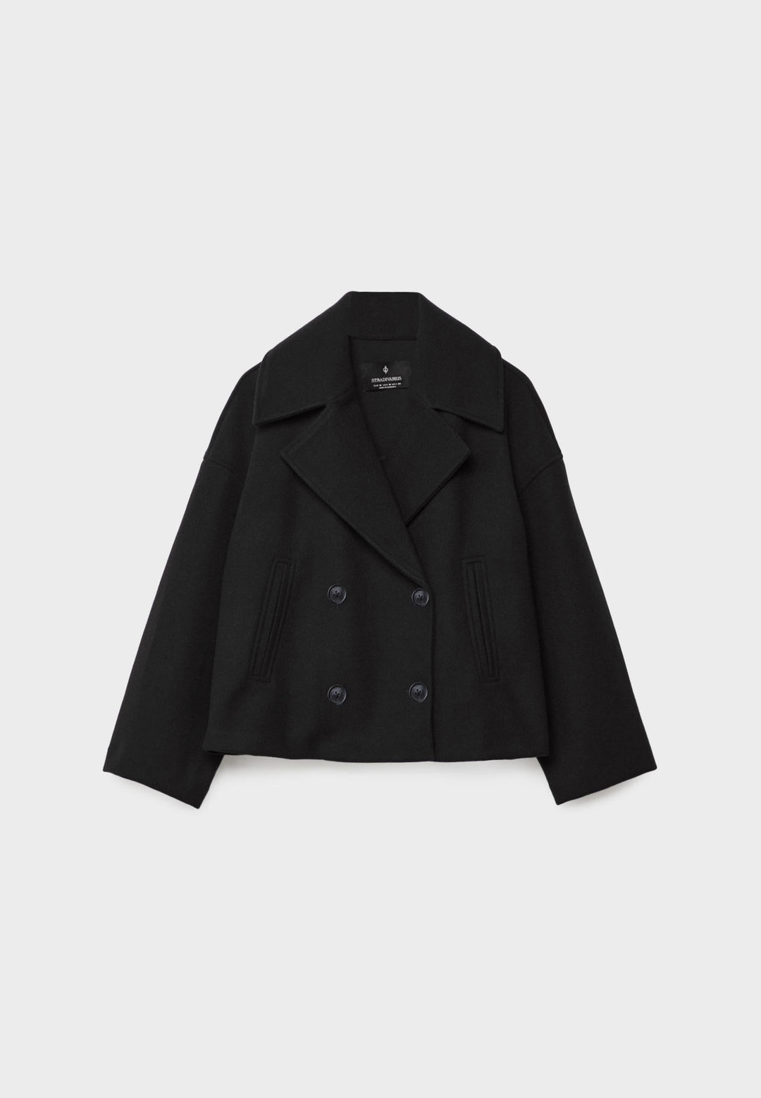 Megan | Elegante kurze Zweireiherjacke aus hochwertiger Wollmischung
