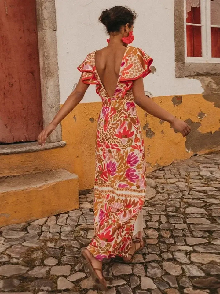 Clio Vintage-Kleid Elegant