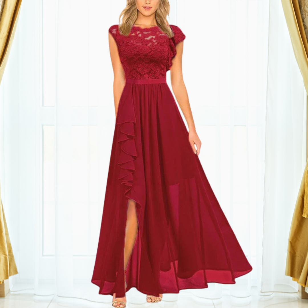Damen-Maxikleid aus Spitze: Elegante Leichtigkeit für Hochzeitsgäste 4