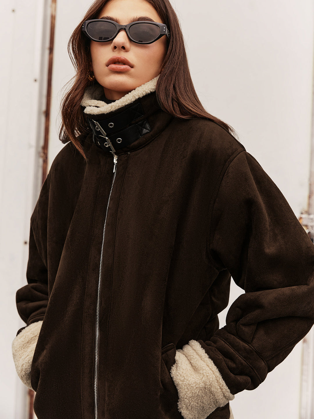 Damen Fleece Jacke im Jahrgang-Stil – Eleganz und Komfort für jede Jahreszeit 4