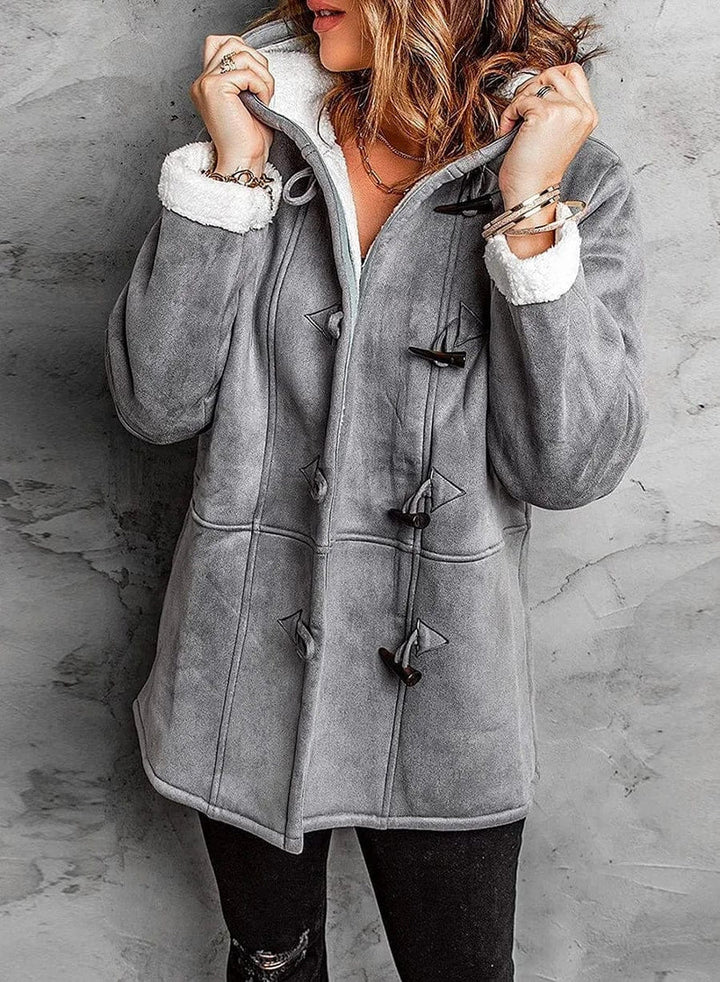 Damen Fleece Jacke mit Kapuze – Stilvolle Wärme für den Winter 4