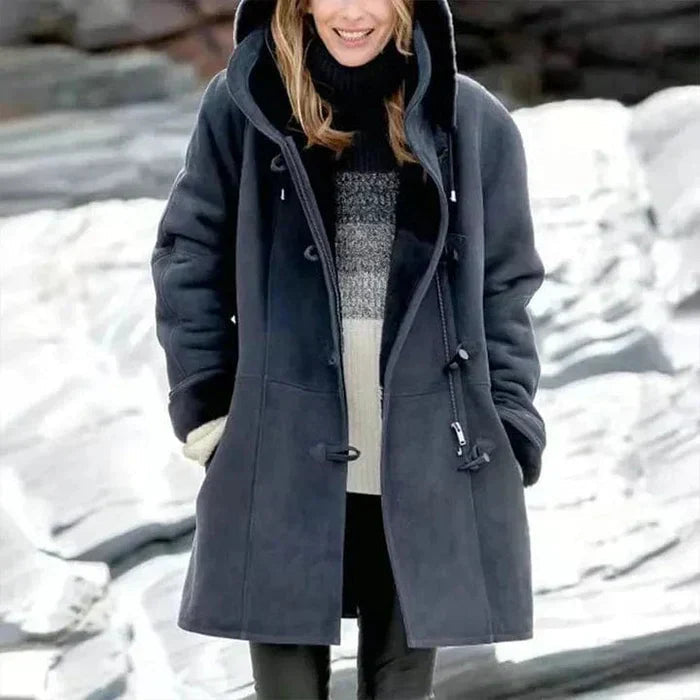 Damen Fleece Jacke mit Kapuze – Stilvolle Wärme für den Winter 7