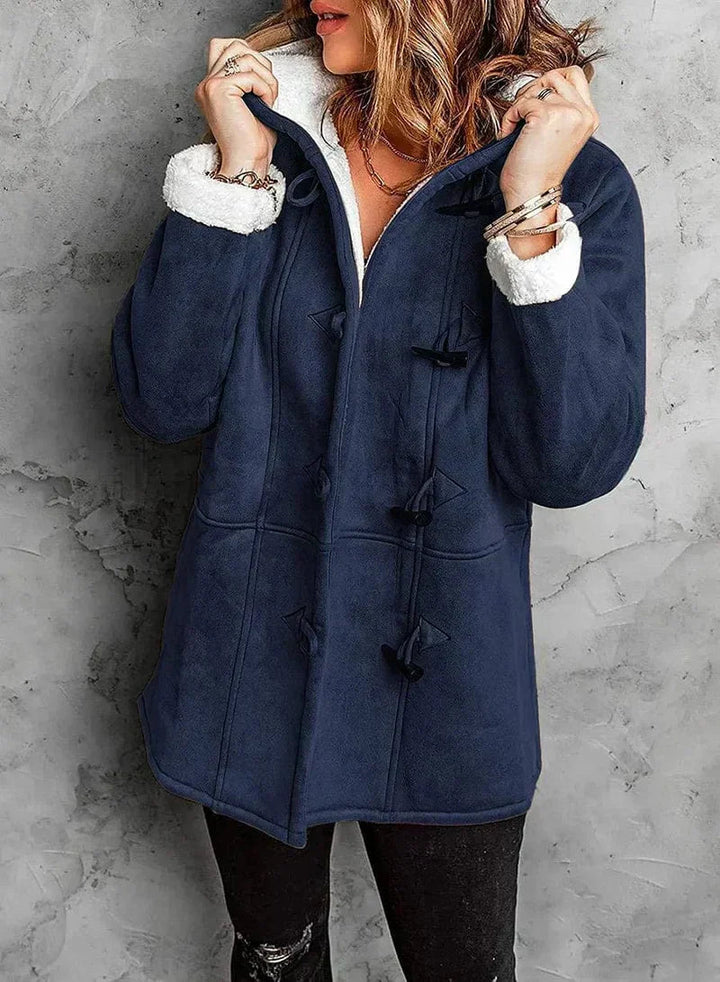 Damen Fleece Jacke mit Kapuze – Stilvolle Wärme für den Winter 9