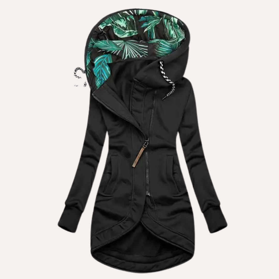 Damen Fleece Jacke mit Kapuze – Stilvoller Komfort für jede Gelegenheit 4
