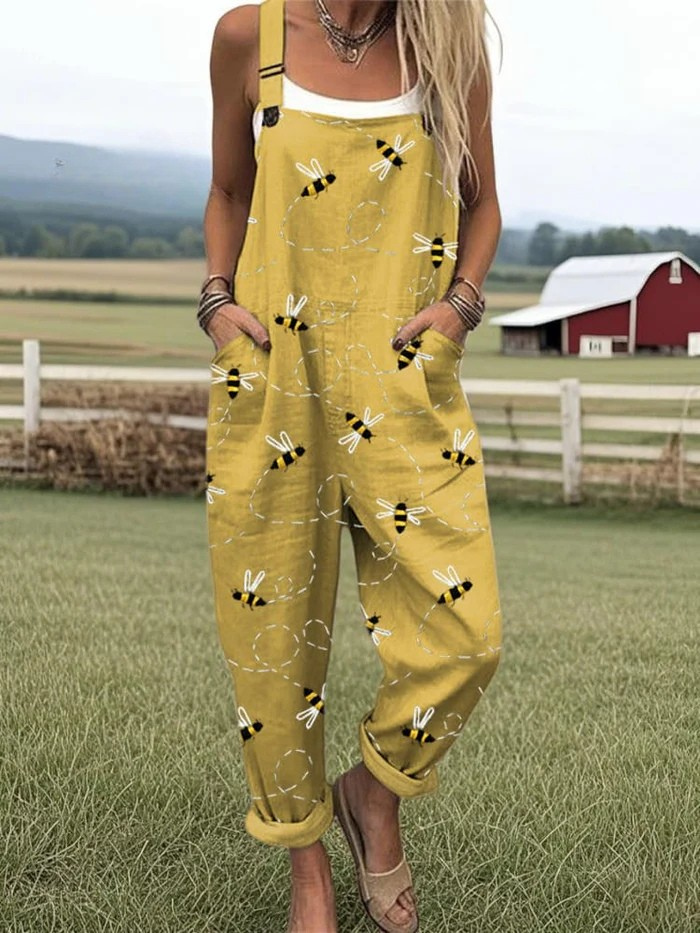 Marta | Künstlerischer Overall-Jumpsuit