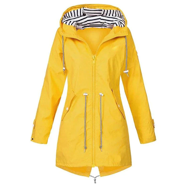 Damen Kapuze Winddichte Regenjacke – Sportlicher Look für jede Witterung 5