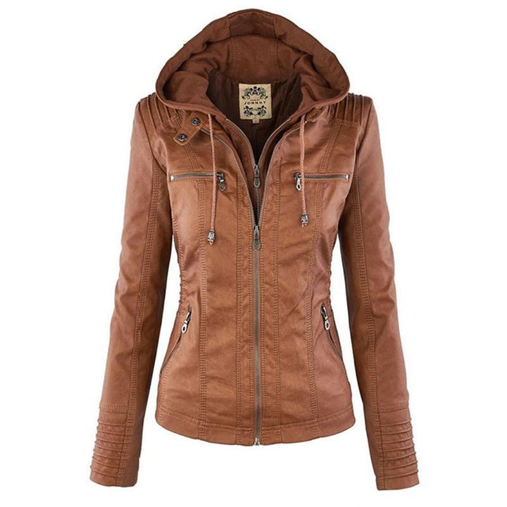 Damen Kapuzenjacke mit Reißverschluss – Stilvoll und Funktional für Jeden Tag 0