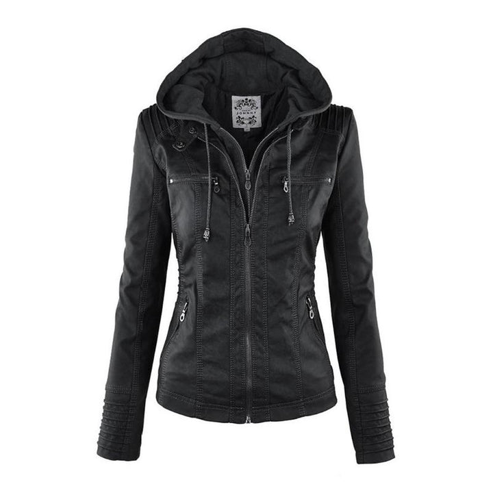 Damen Kapuzenjacke mit Reißverschluss – Stilvoll und Funktional für Jeden Tag 1