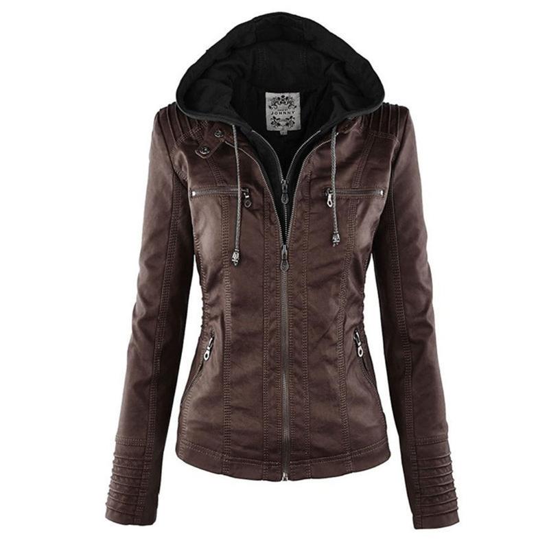 Damen Kapuzenjacke mit Reißverschluss – Stilvoll und Funktional für Jeden Tag 2