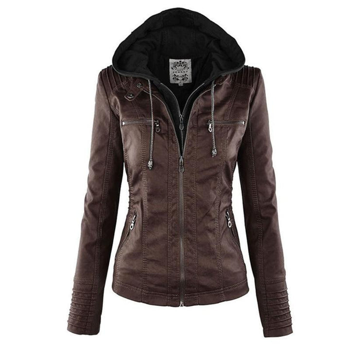 Damen Kapuzenjacke mit Reißverschluss – Stilvoll und Funktional für Jeden Tag 2