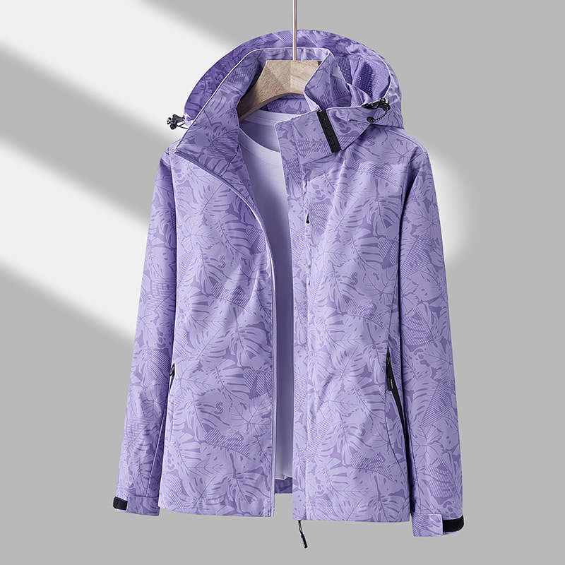 Damen Kapuzenjacke mit Reißverschluss – Wasserdicht und Stylisch für Jeden Anlass 4