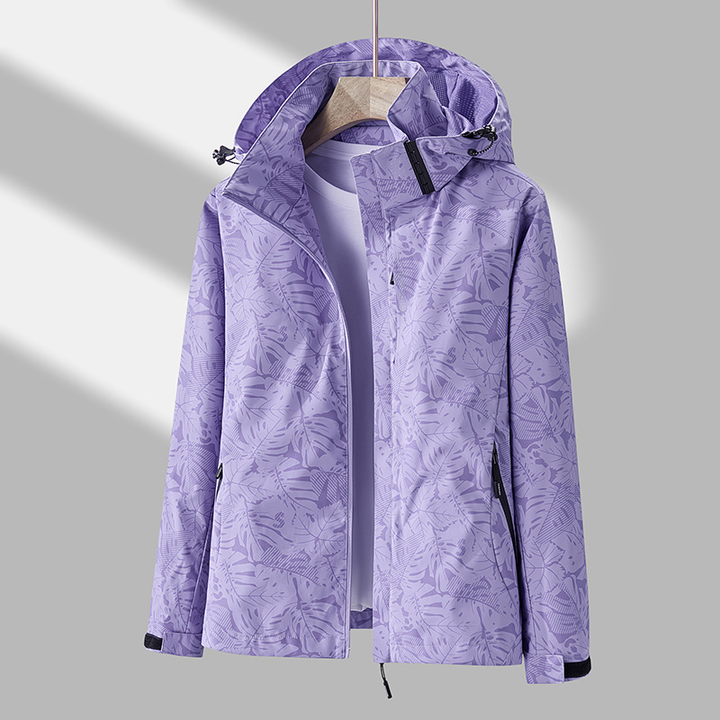 Damen Kapuzenjacke mit Reißverschluss – Wasserdicht und Stylisch für Jeden Anlass 4