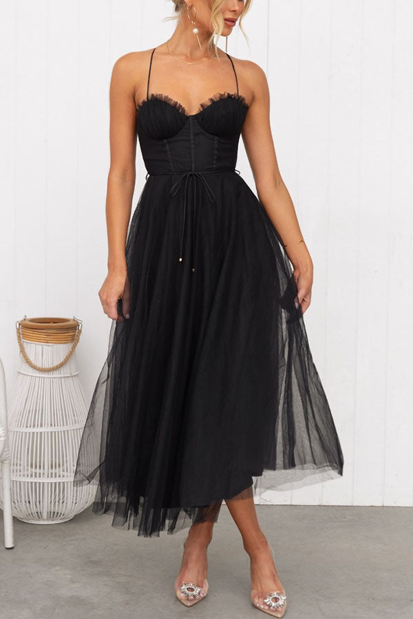 Damen Korsett-Midikleid: Eleganz für besondere Anlässe 11