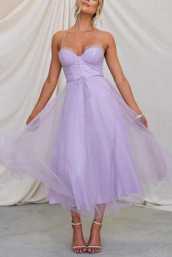 Damen Korsett-Midikleid: Eleganz für besondere Anlässe 12