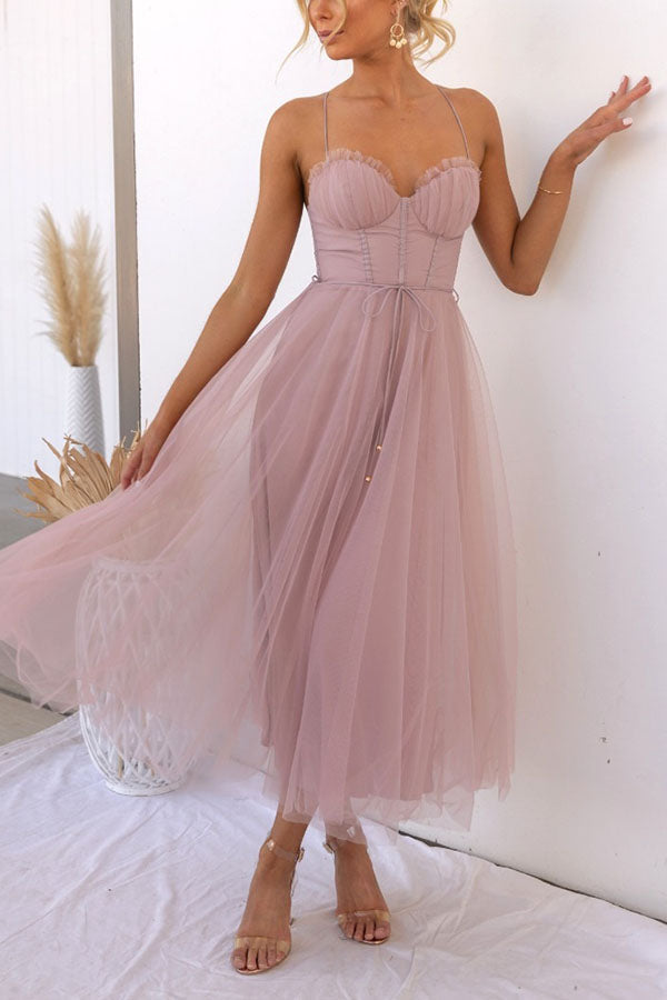 Damen Korsett-Midikleid: Eleganz für besondere Anlässe 6