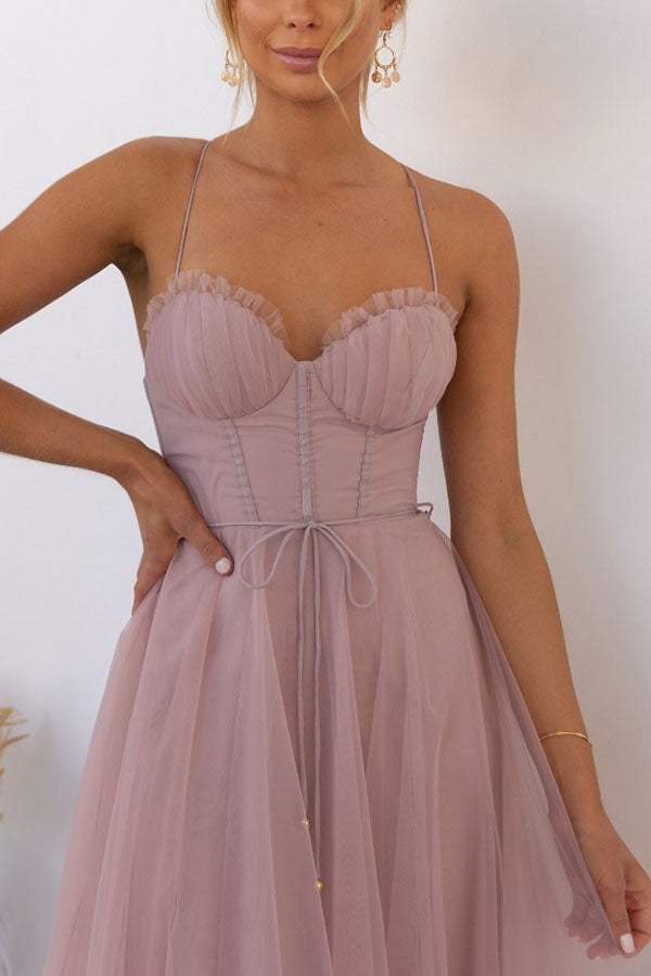 Damen Korsett-Midikleid: Eleganz für besondere Anlässe 8