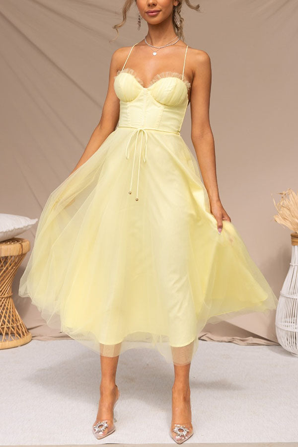 Damen Korsett-Midikleid: Eleganz für besondere Anlässe 9