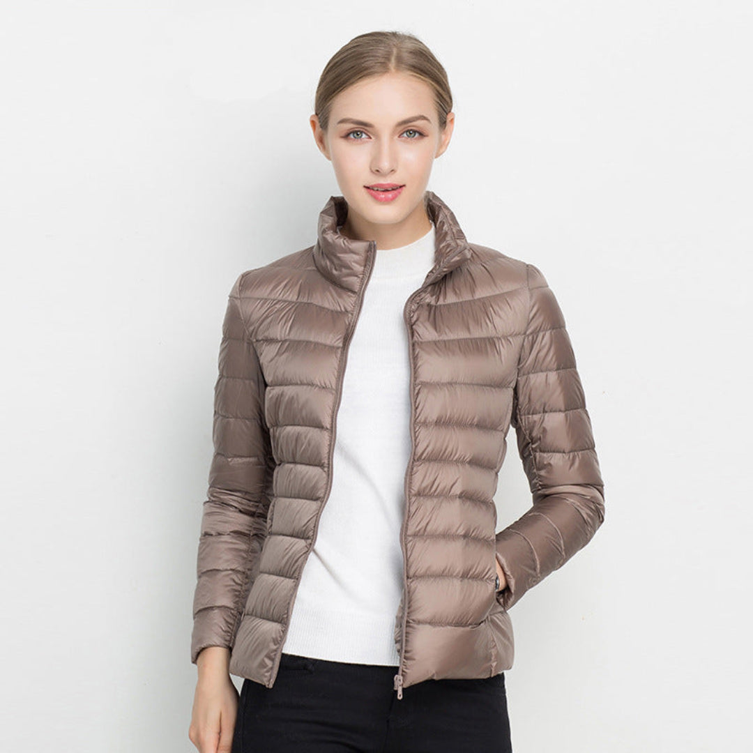 Damen Langarm Steppjacke – Stilvoll und Warm für jede Gelegenheit 2
