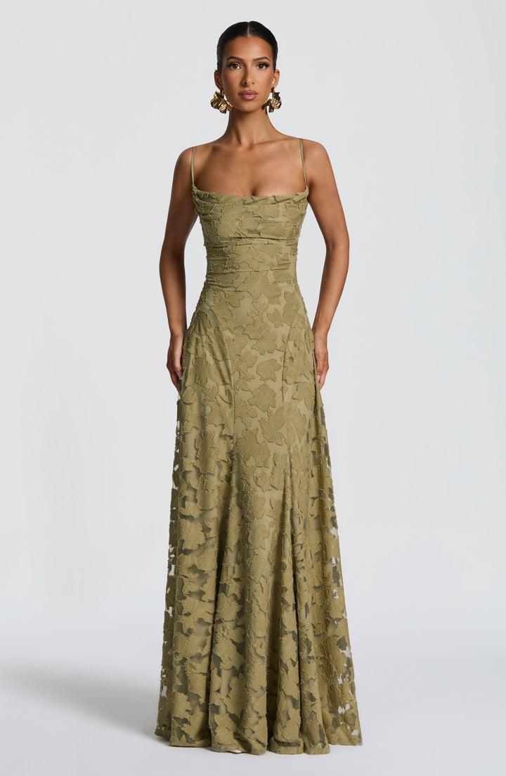 Damen Maxikleid mit Blumenmuster: Feminin und Elegant für Festliche Anlässe 2