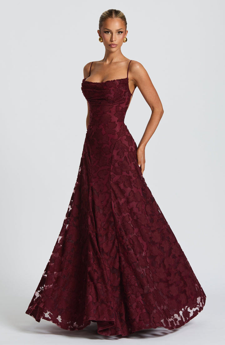 Damen Maxikleid mit Blumenmuster: Feminin und Elegant für Festliche Anlässe 9