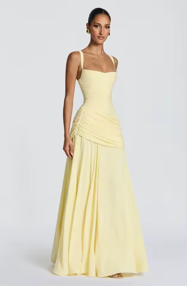 Damen Maxikleid mit Herzausschnitt: Eleganz für besondere Anlässe 2