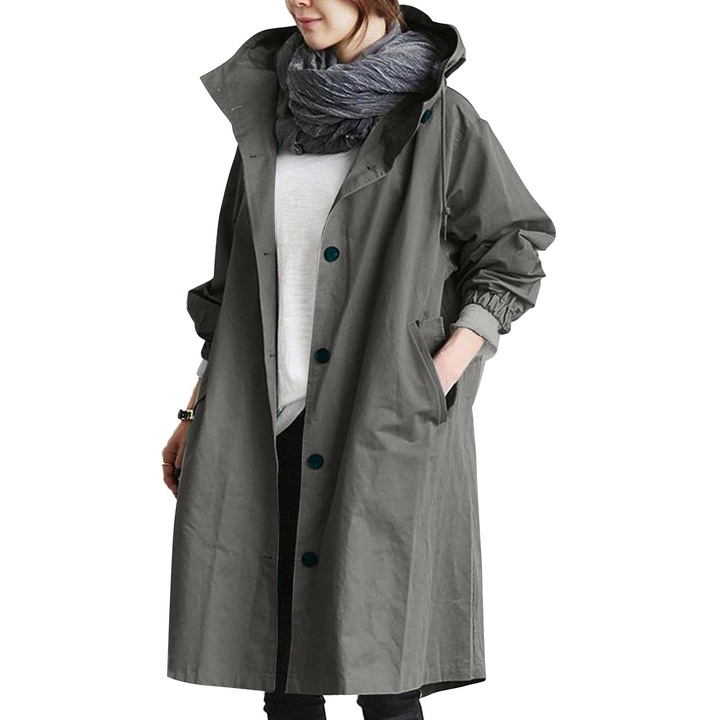 Damen Regenjacke Wasserdicht Mit Knopfverschluss – Stilvolle Regenjacke Für Jeden Anlass 3