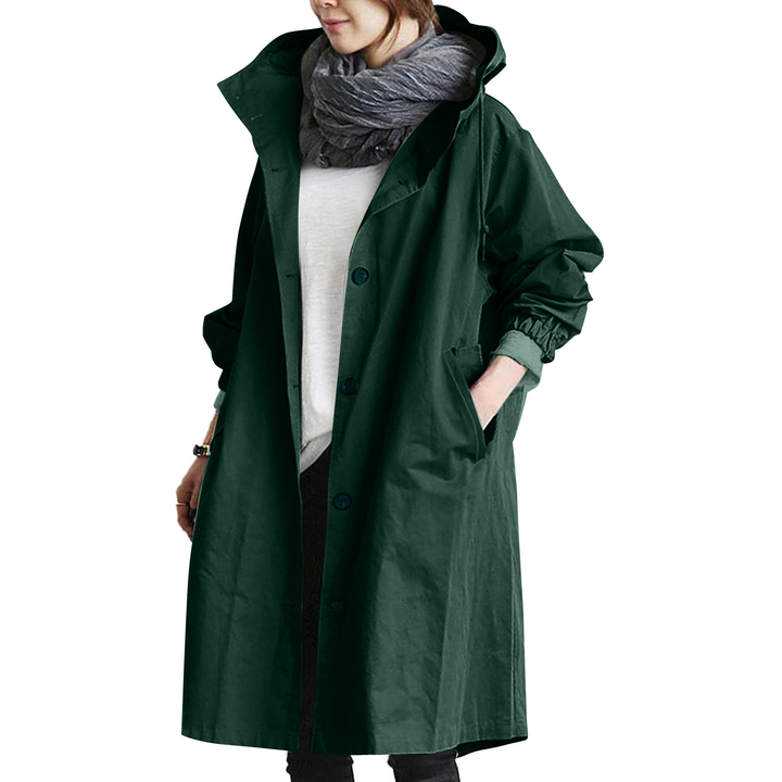 Damen Regenjacke Wasserdicht Mit Knopfverschluss – Stilvolle Regenjacke Für Jeden Anlass 4