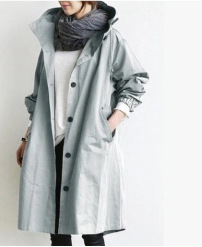 Damen Regenjacke Wasserdicht Mit Knopfverschluss – Stilvolle Regenjacke Für Jeden Anlass 5