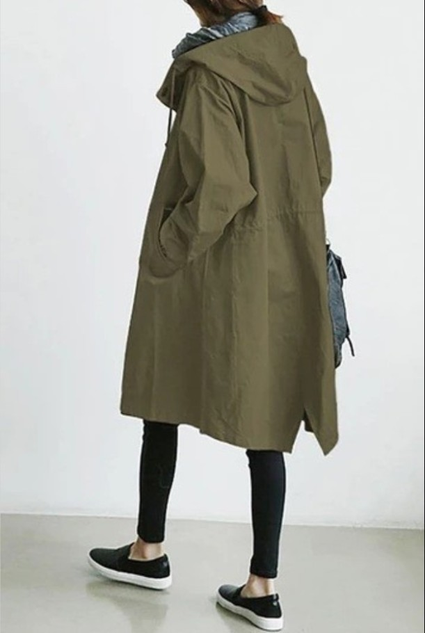 Damen Regenjacke Wasserdicht Mit Knopfverschluss – Stilvolle Regenjacke Für Jeden Anlass 7