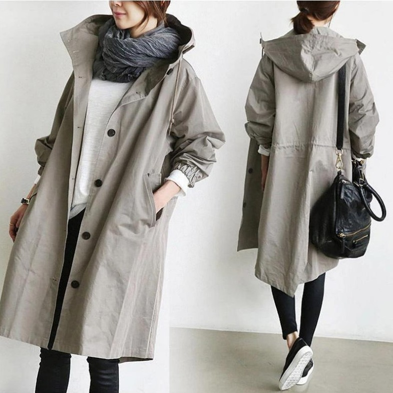 Damen Regenjacke Wasserdicht Mit Knopfverschluss – Stilvolle Regenjacke Für Jeden Anlass 8