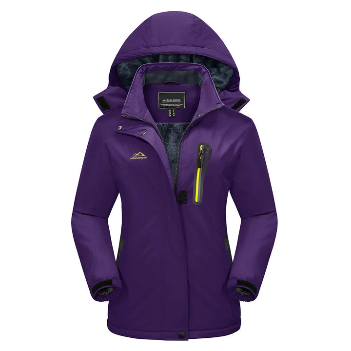 Damen Schnee Skijacke mit Kapuze – Stilvoller Schutz für den Winter 1