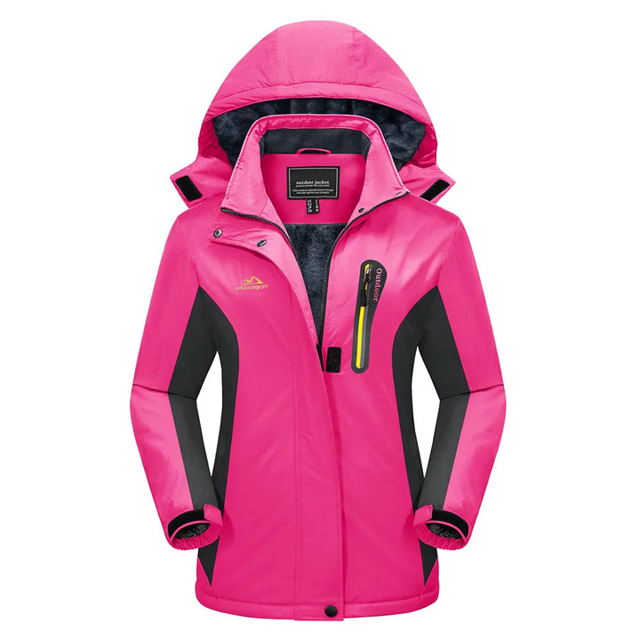 Damen Schnee Skijacke mit Kapuze – Stilvoller Schutz für den Winter 2