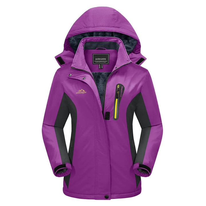 Damen Schnee Skijacke mit Kapuze – Stilvoller Schutz für den Winter 4