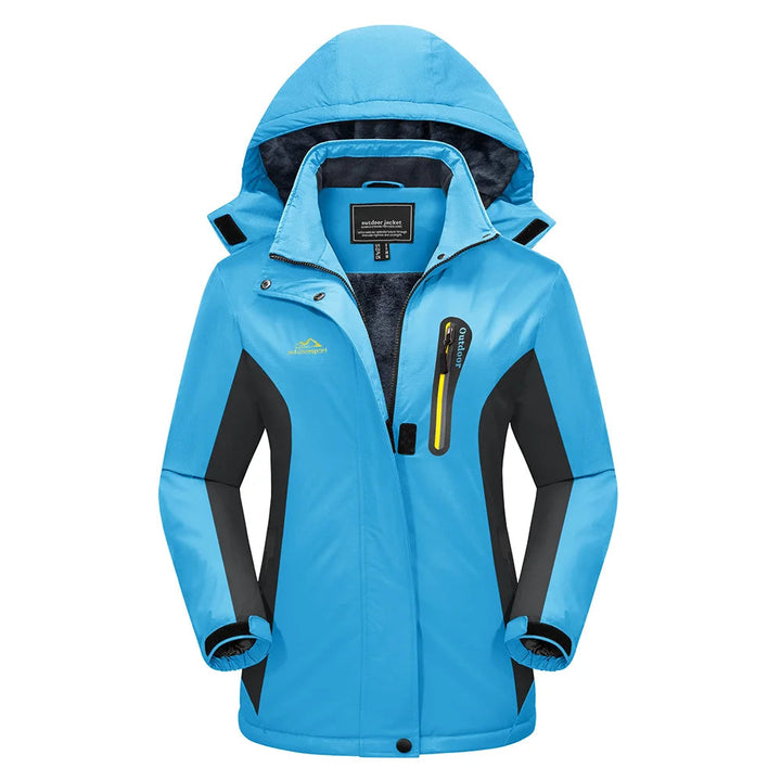 Damen Schnee Skijacke mit Kapuze – Stilvoller Schutz für den Winter 5
